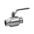 SS304 Sanitary Stainless Steel Straight 2pcs Ball Valve